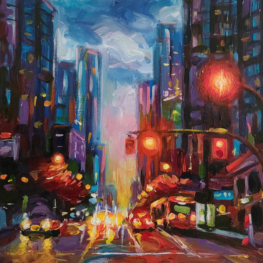 Acrylic on canvas Acrylic on canvas