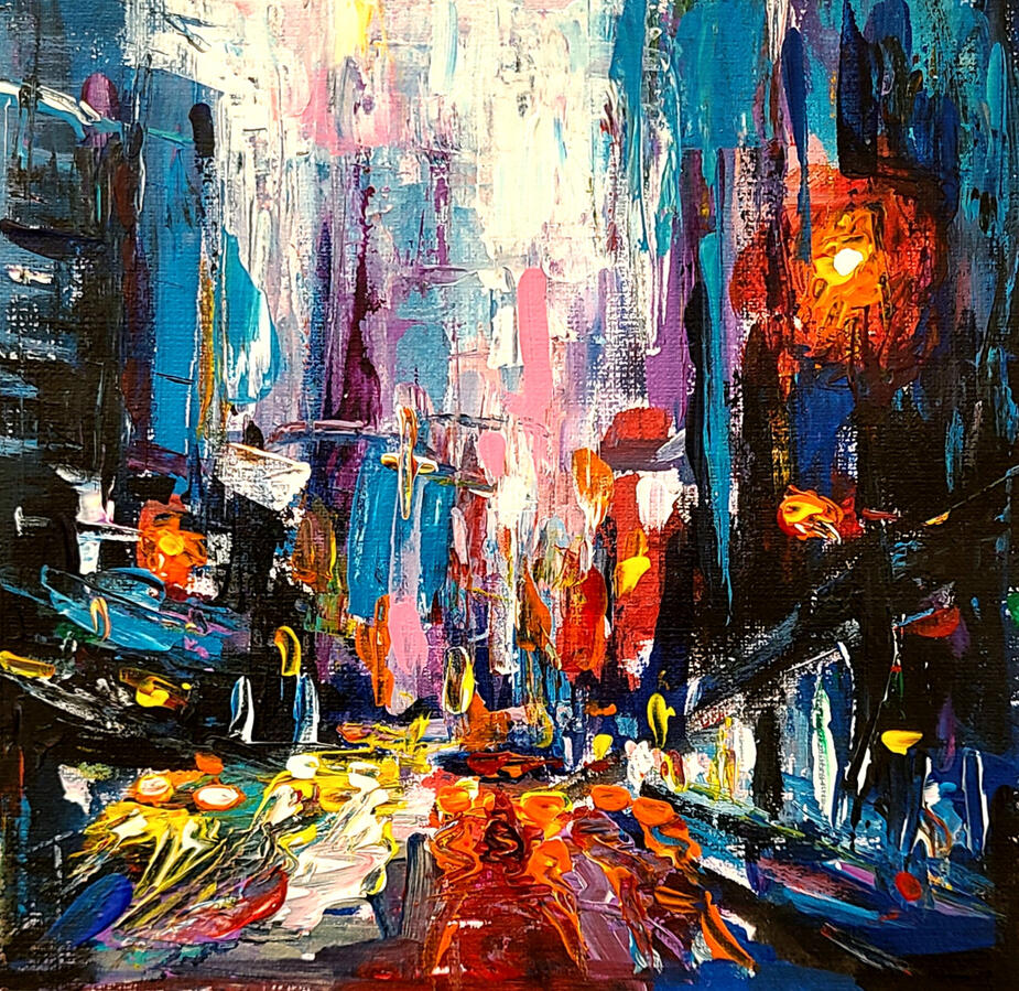 Acrylic on canvas Acrylic on canvas