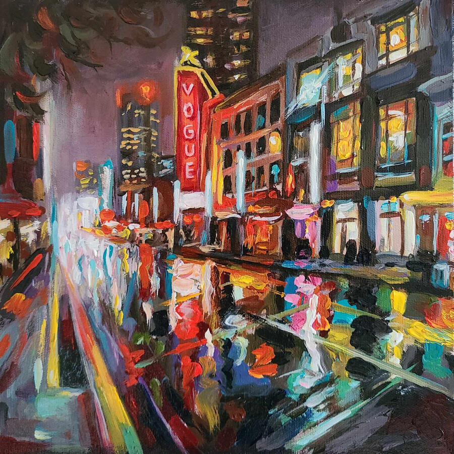 Acrylic on canvas Acrylic on canvas